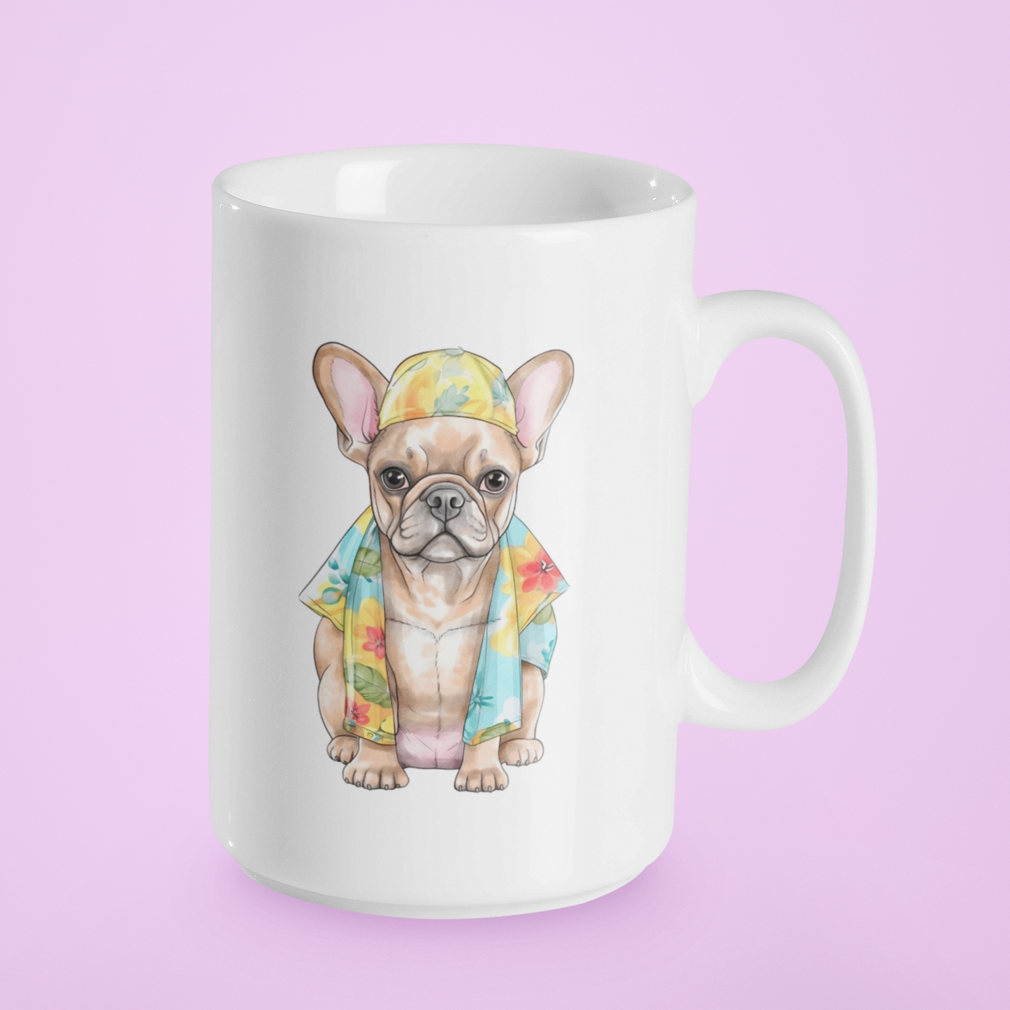 French Bulldog in beachwear