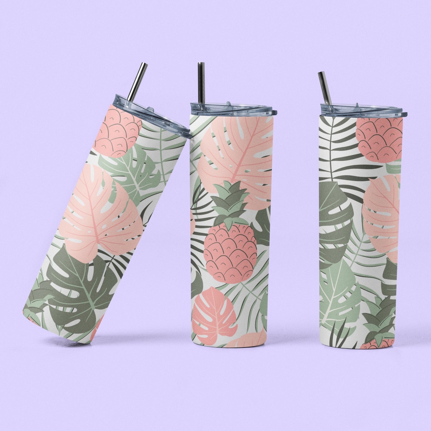 Pineapple Tropical Tumbler